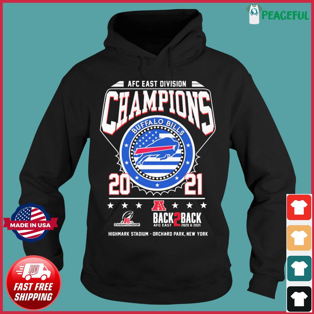 Official Buffalo Bills AFC East division champions 2021 2022