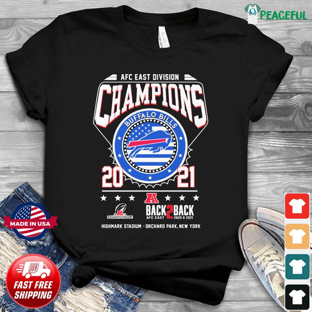 Official AFC East Division Champions Buffalo Bills 2021 Back 2 Back Shirt,  hoodie, sweater, long sleeve and tank top