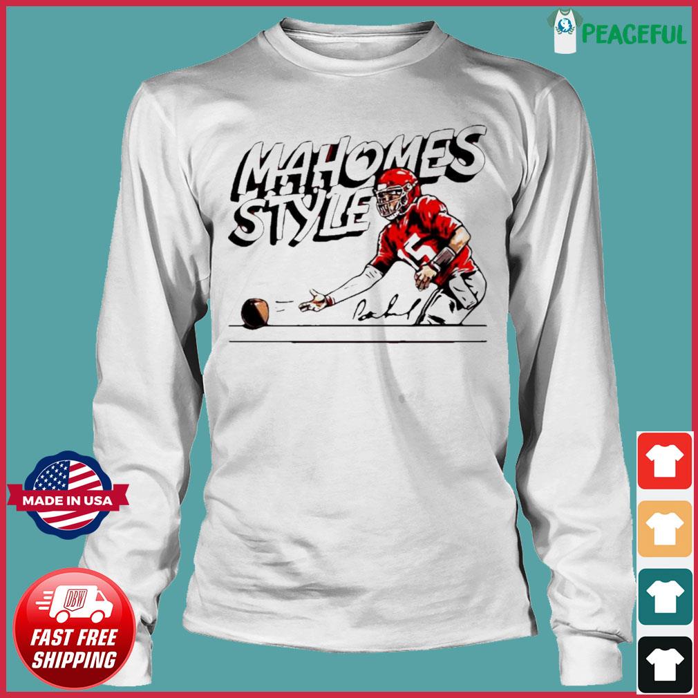 Patrick mahomes mahomes style shirt, hoodie, sweater, long sleeve