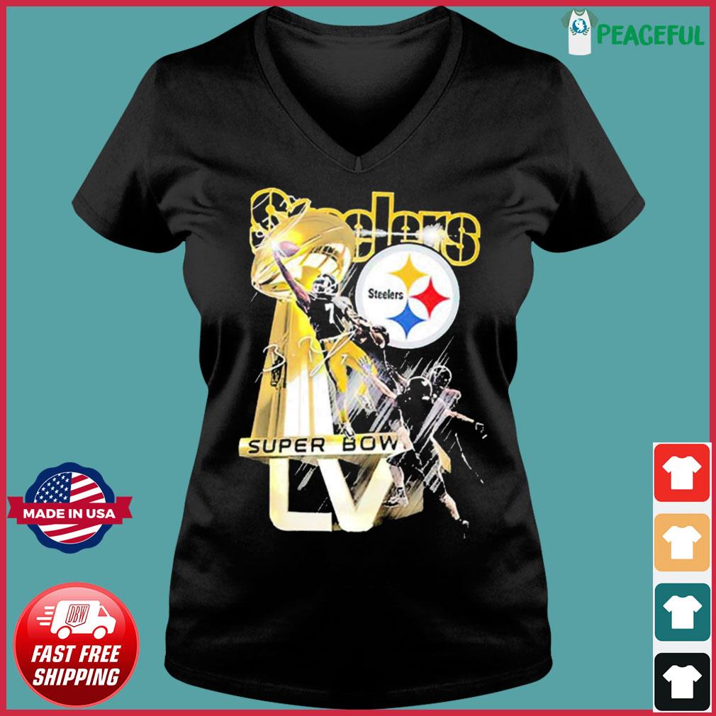 Ben Roethlisberger Shirt Super Bowl LV Trophy Pittsburgh Steelers Gift -  Personalized Gifts: Family, Sports, Occasions, Trending