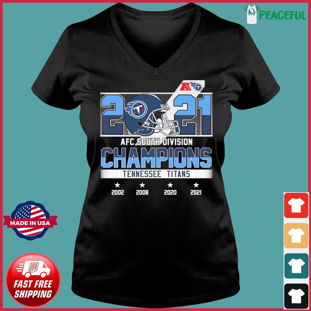 Tennessee Titans 2021 AFC South Division Champions T-shirt, hoodie,  sweater, long sleeve and tank top