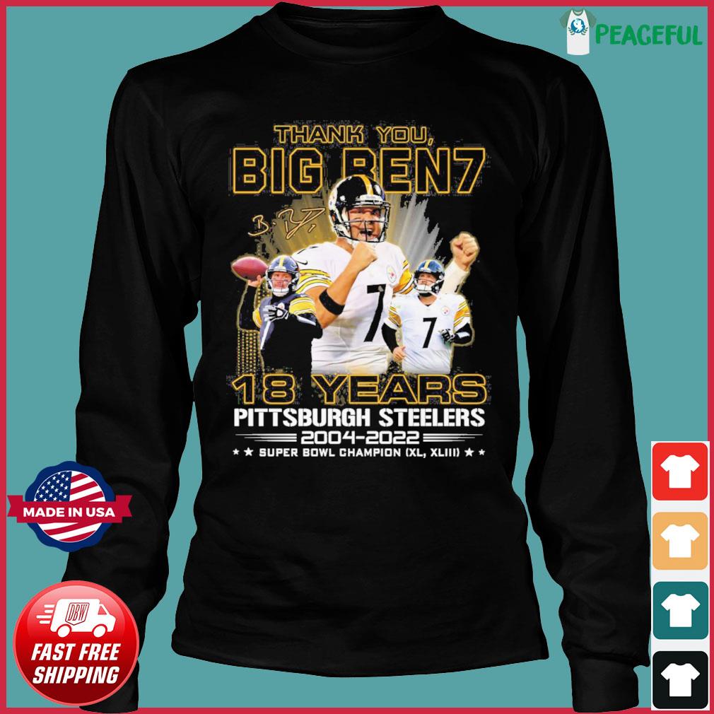 Ben Roethlisberger Pittsburgh 18 Years Thank You For The Memories