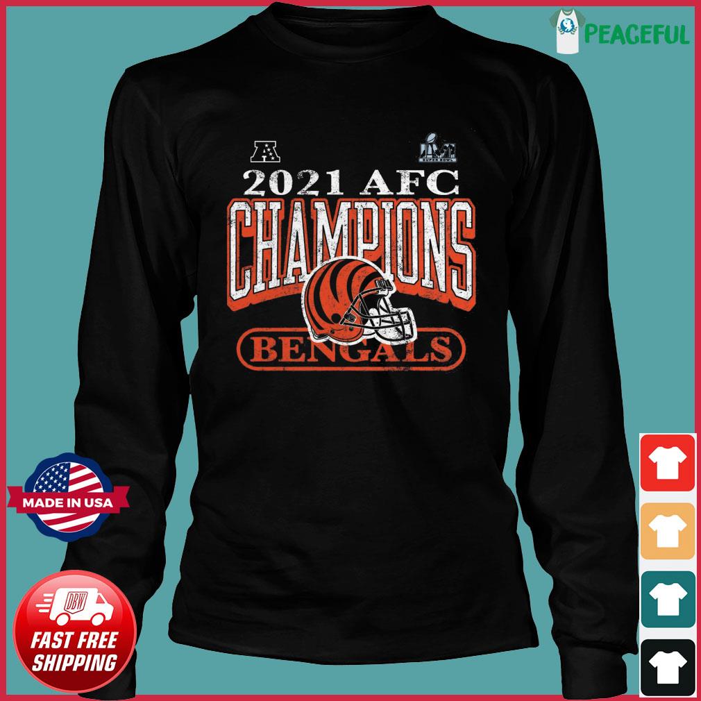 2021 AFC Champions Cincinnati Bengals Super Bowl LVI Shirt, hoodie