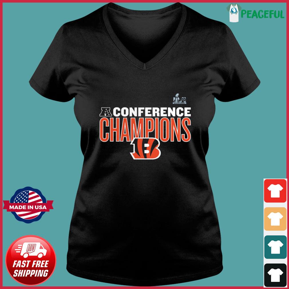 CINCINNATI BENGALS SUPER BOWL AFC CHAMPIONS T-shirt dress – Tees