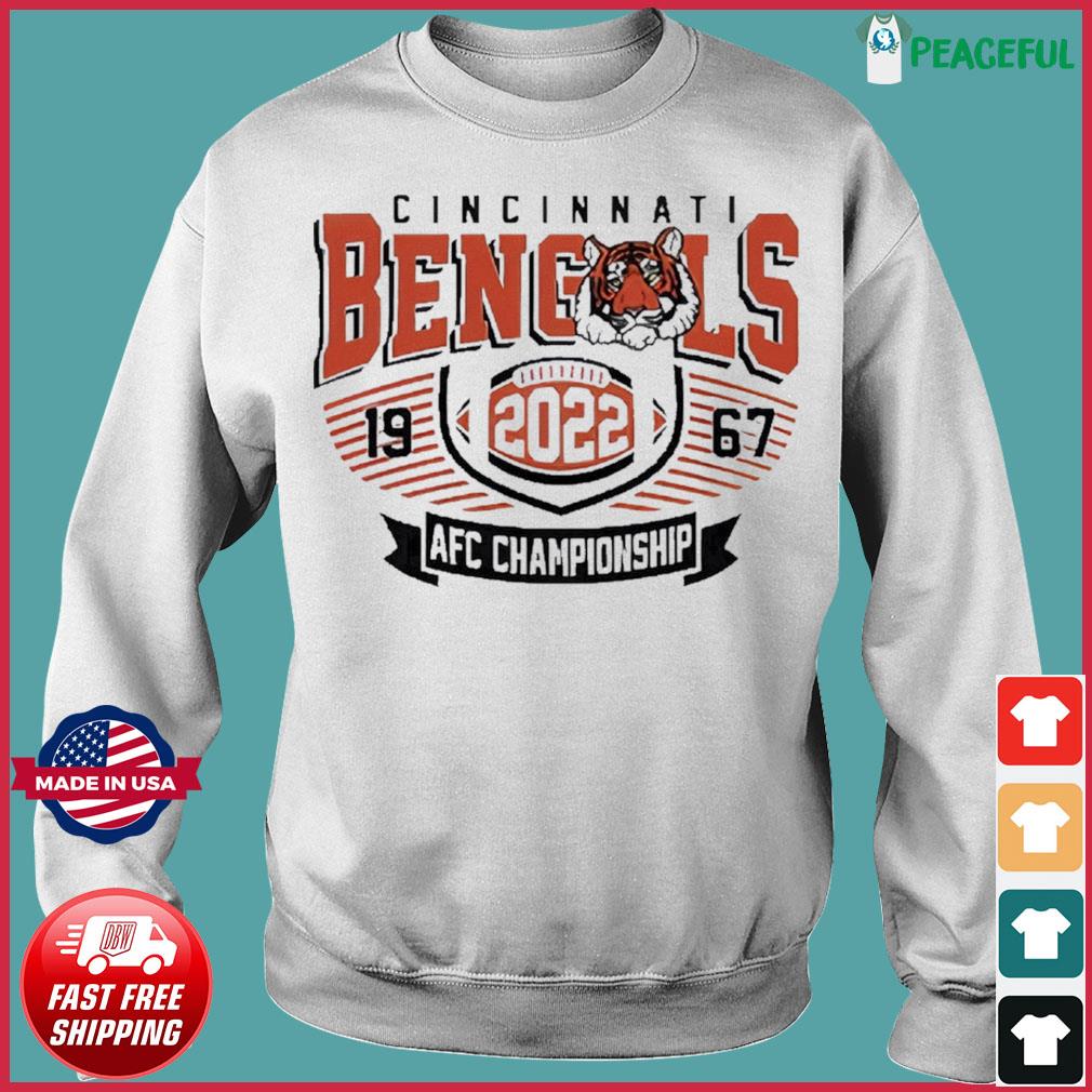 Cincinnati Bengals 2022 AFC Champions Shirt, hoodie, sweater, long