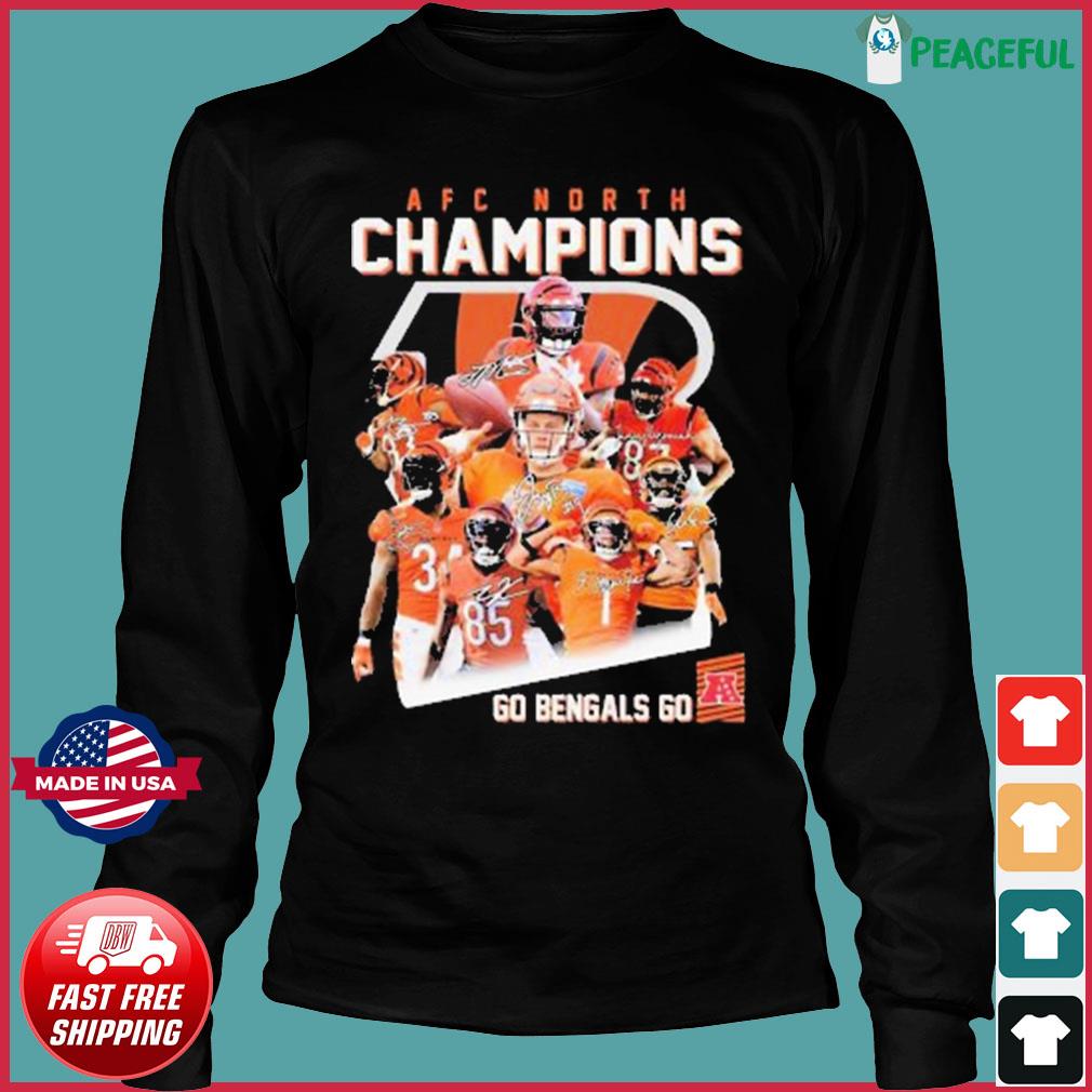 Cincinnati Bengals 2022 AFC North Division Champions Shirt, hoodie