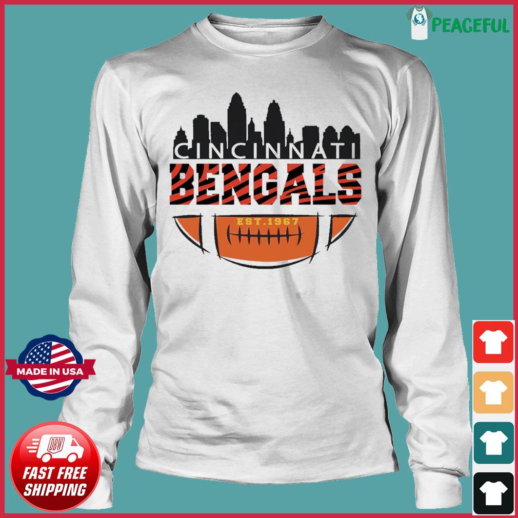 Super Bowl 2022 Cincinnati Bengals est 1967 T-shirt, hoodie, sweater, long  sleeve and tank top