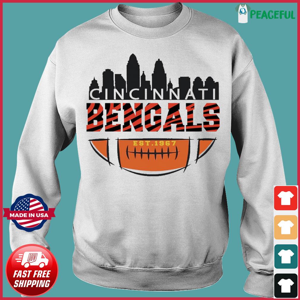 Super Bowl 2022 Cincinnati Bengals est 1967 T-shirt, hoodie, sweater, long  sleeve and tank top