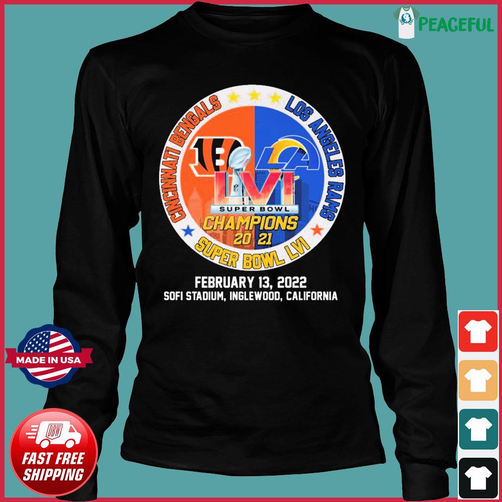 Cincinnati Bengals 2022 Super Bowl Champions Shirt,Sweater, Hoodie, And  Long Sleeved, Ladies, Tank Top