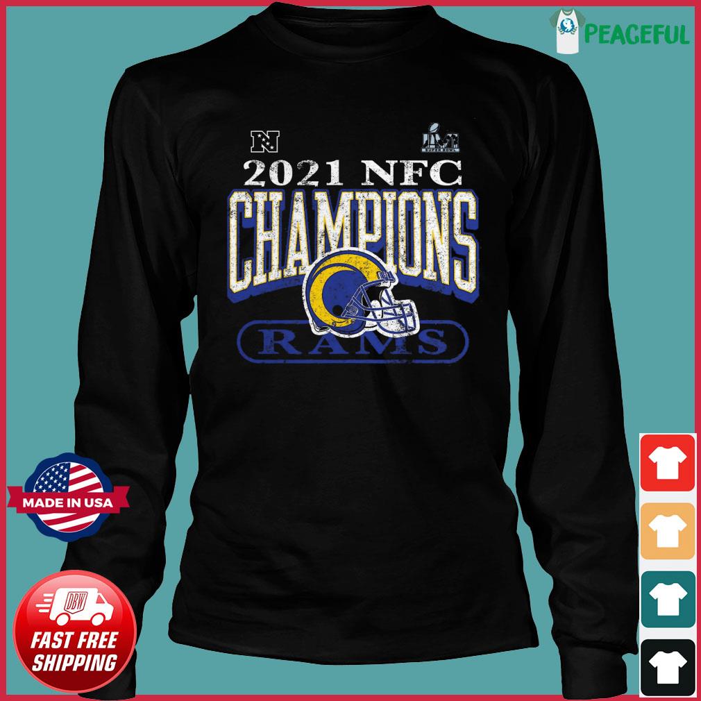 Los Angeles Rams 2021 NFC Champions Classic Play TShirt - Yesweli