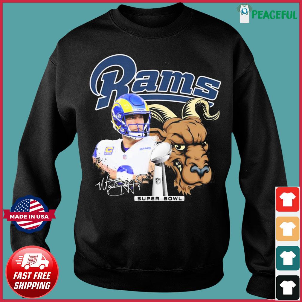 9 Matthew stafford los angeles rams shirt, hoodie, sweater, long