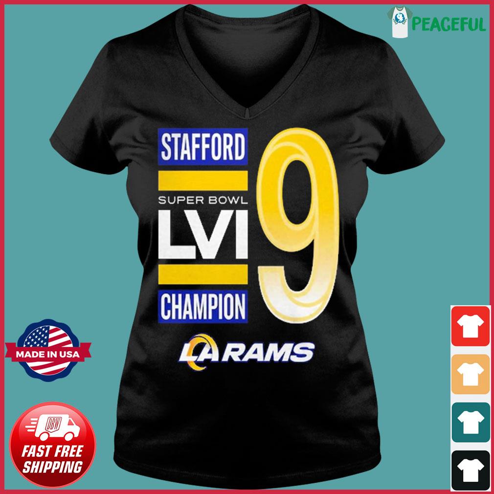 The Matthew Stafford Los Angeles Rams Super Bowl LVI Champions Shirt,  hoodie, sweater, long sleeve and tank top