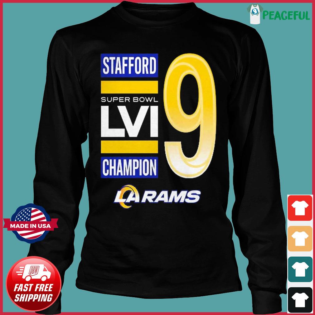 Matthew Stafford Los Angeles Rams Super Bowl LVI Champions t-shirt, hoodie,  sweater, long sleeve and tank top