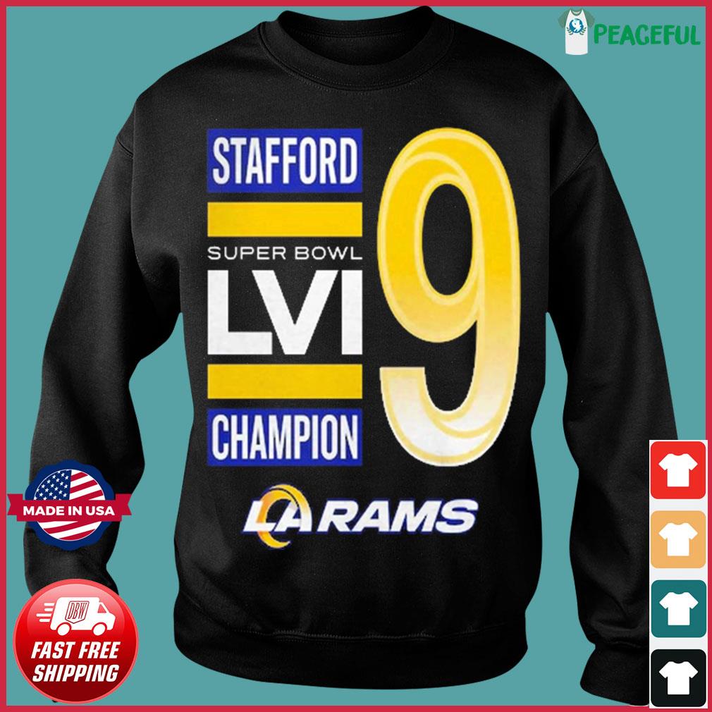 9 Matthew stafford los angeles rams shirt, hoodie, sweater, long sleeve and  tank top