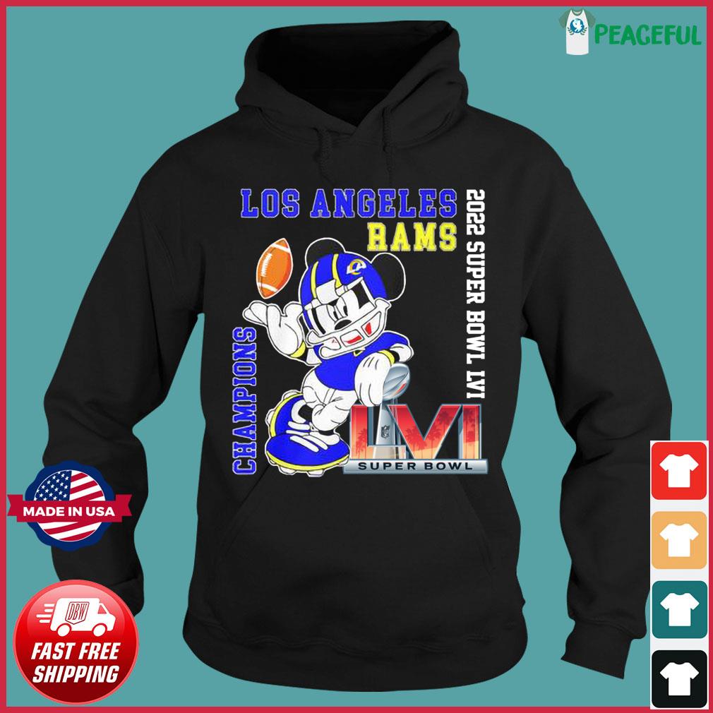 Mickey Mouse Balloon 2022 Los Angeles Rams Champions Super Bowl