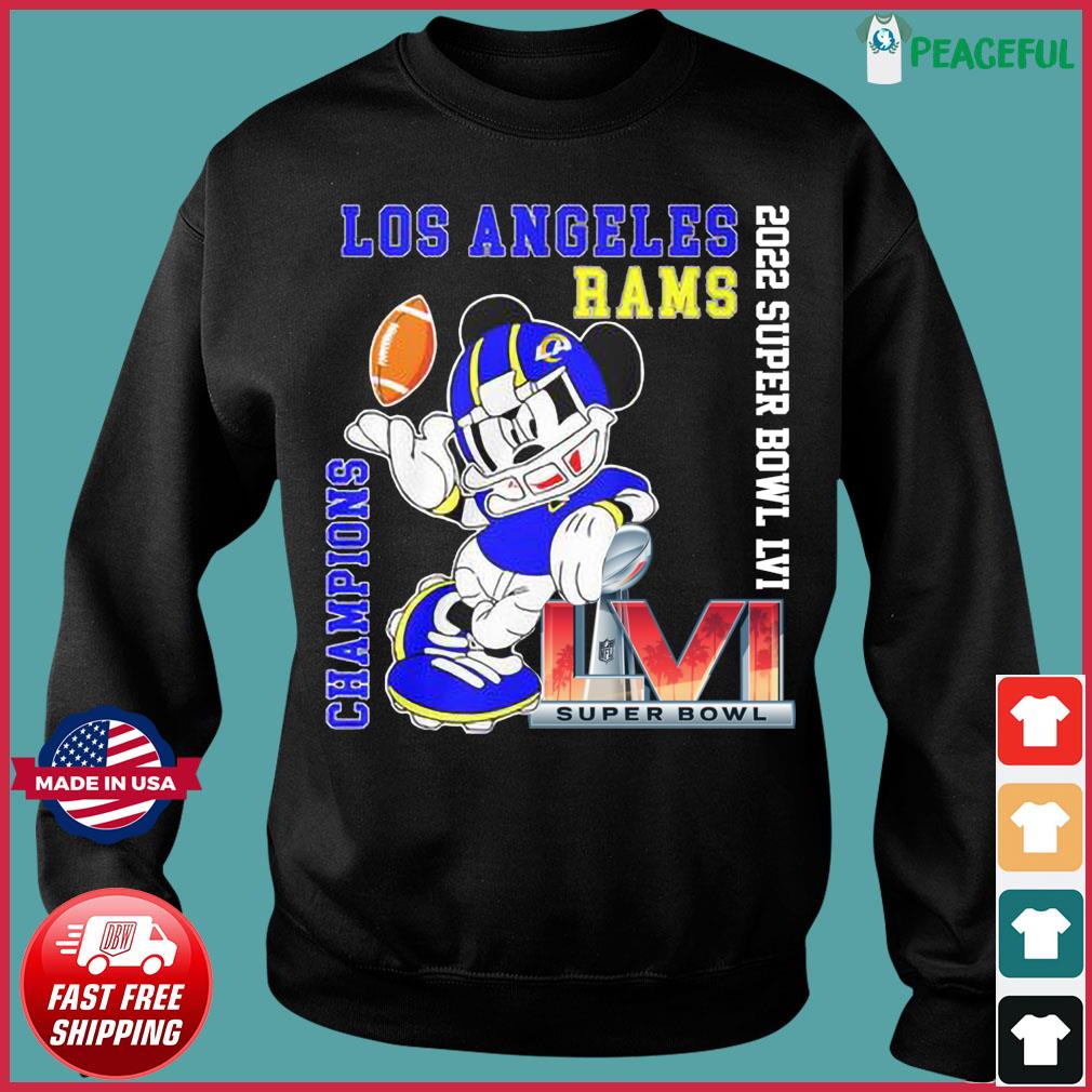 Official Mickey Mouse Los Angeles Rams 2022 Super Bowl Lvi Champions Shirt,  hoodie, sweater, long sleeve and tank top