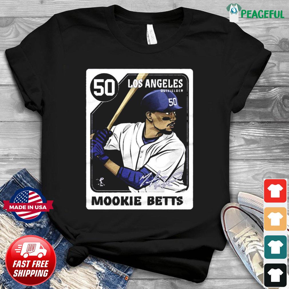  Mookie Betts Long Sleeve Tee (Long Sleeve, Small