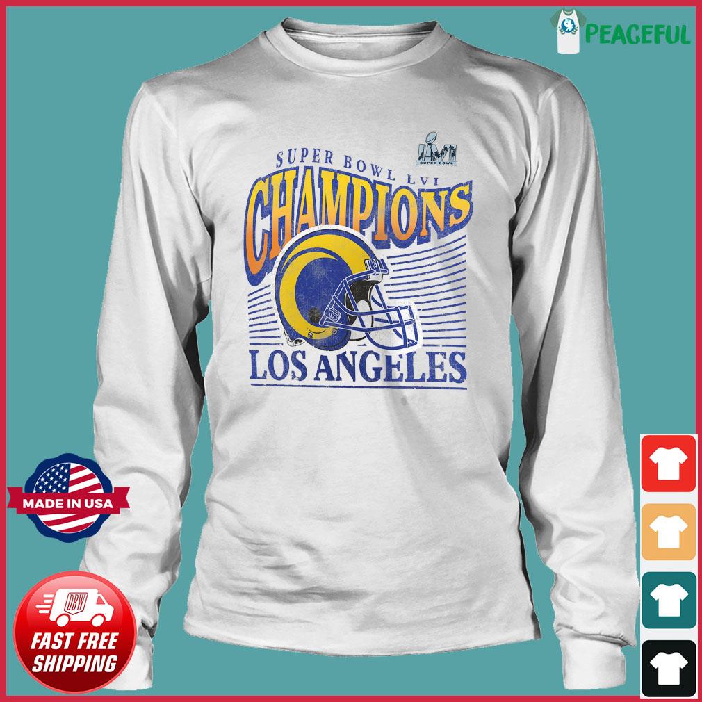 Los Angeles Rams Campeones 2022 Super Bowl Wins T-Shirt - REVER LAVIE