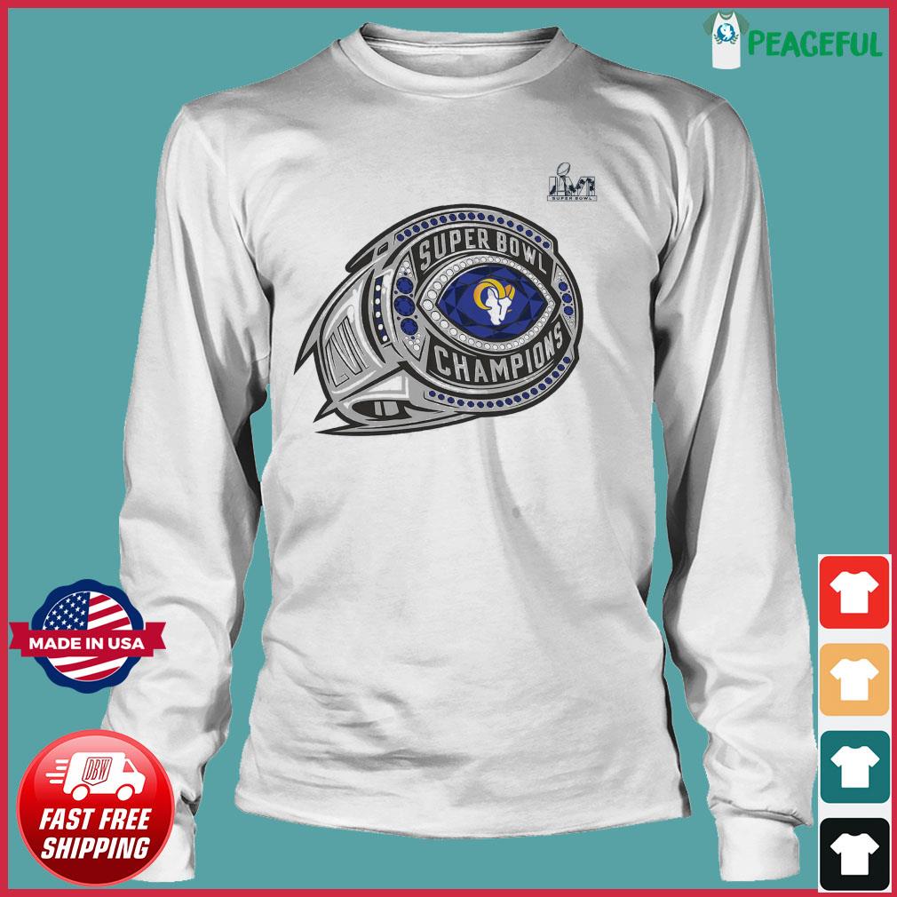 Los Angeles Rams Super Bowl LVI Champions Ring T-Shirt, hoodie