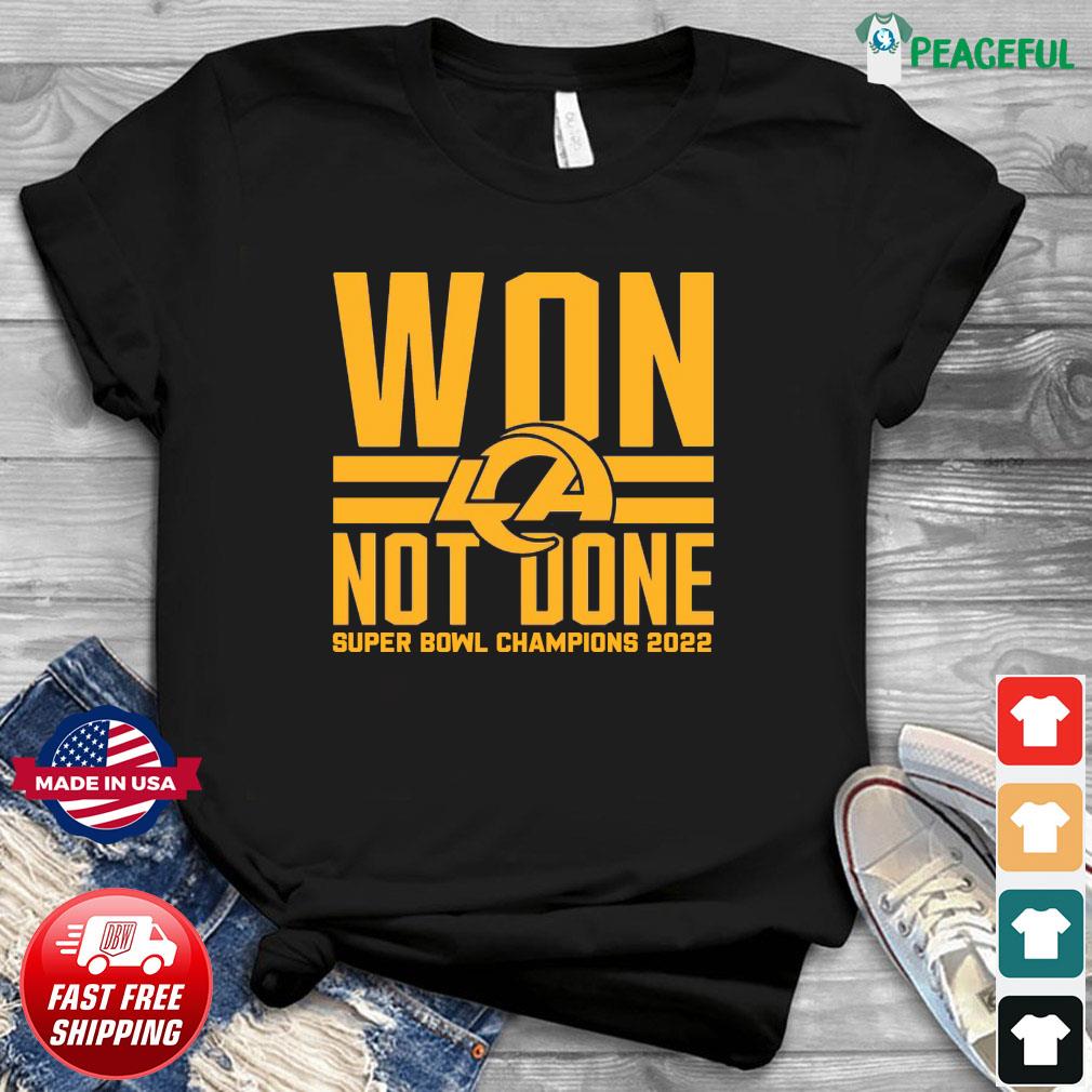 LA Rams Super Bowl Champions 2022 Shirt