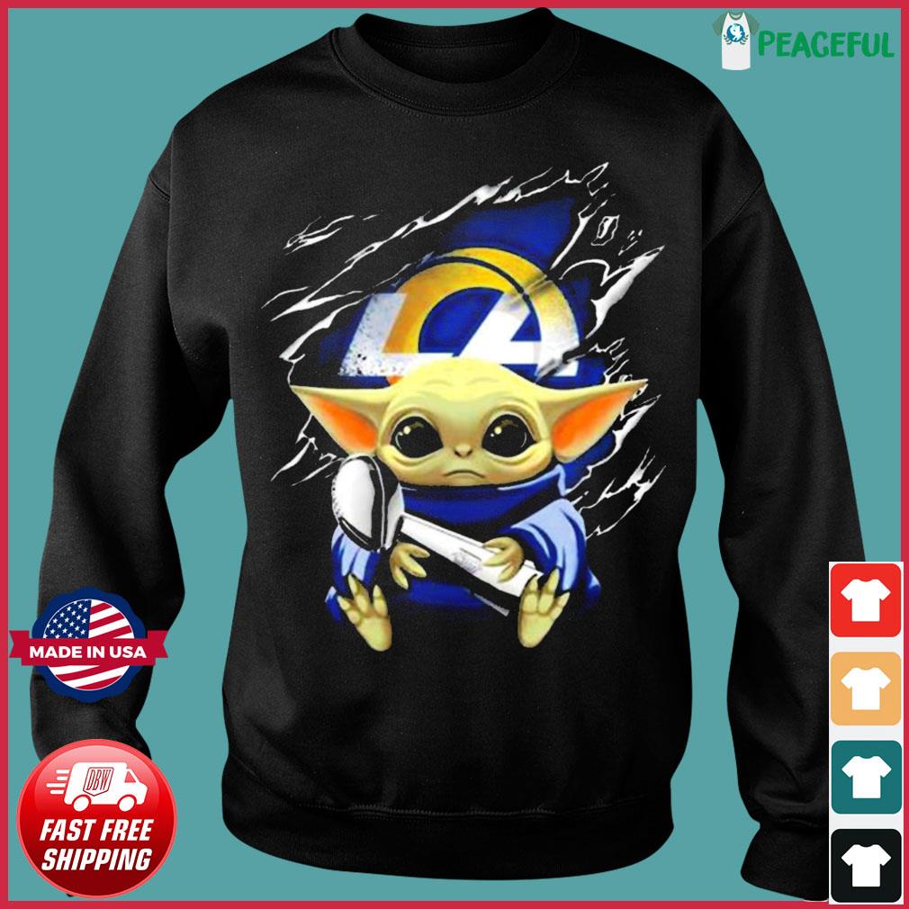 Baby Yoda Los Angeles Rams Super Bowl Champions Shirt, hoodie, sweater,  long sleeve and tank top