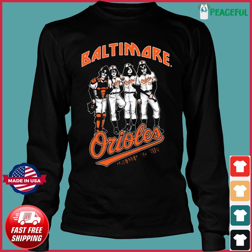 Kiss Baltimore Orioles shirt, hoodie, tank top, sweater