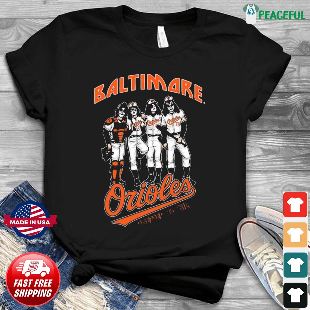 Kiss Baltimore Orioles shirt, hoodie, tank top, sweater