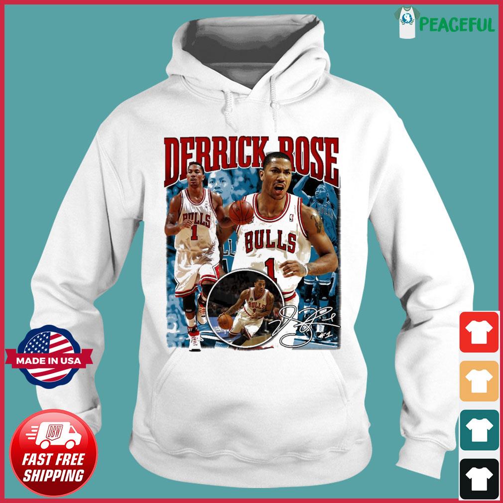 Derrick Rose Mvp Chicago Basketball Signature Vintage Retro 80s 90s Bootleg  Shirt, hoodie, sweater, long sleeve and tank top