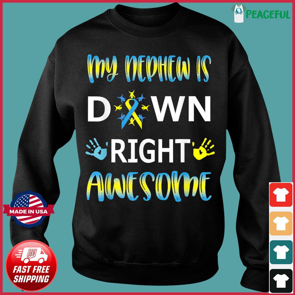 Elephant Proud Auntie Down Syndrome Awareness Shirt - Teespix - Store  Fashion LLC