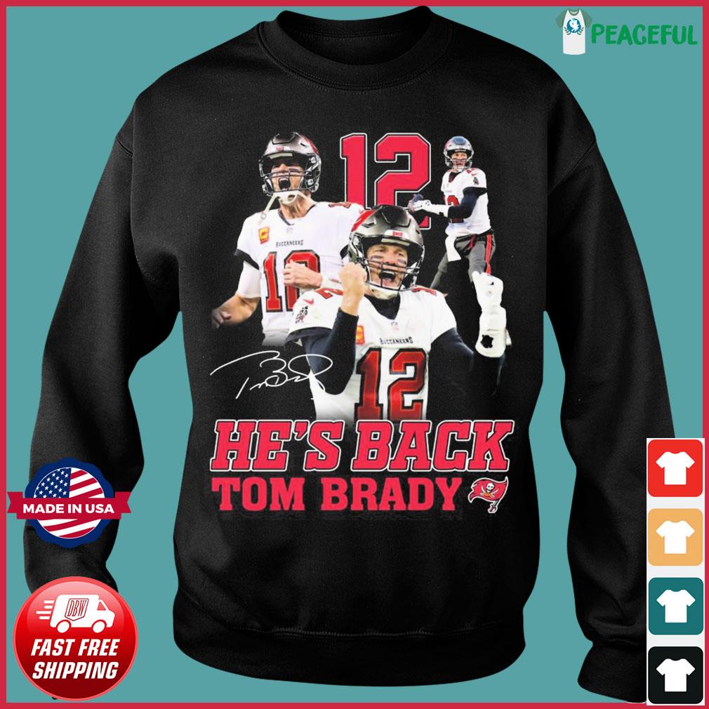 Buy 12 Tom Brady Tampa Bay Buccaneers shirt For Free Shipping