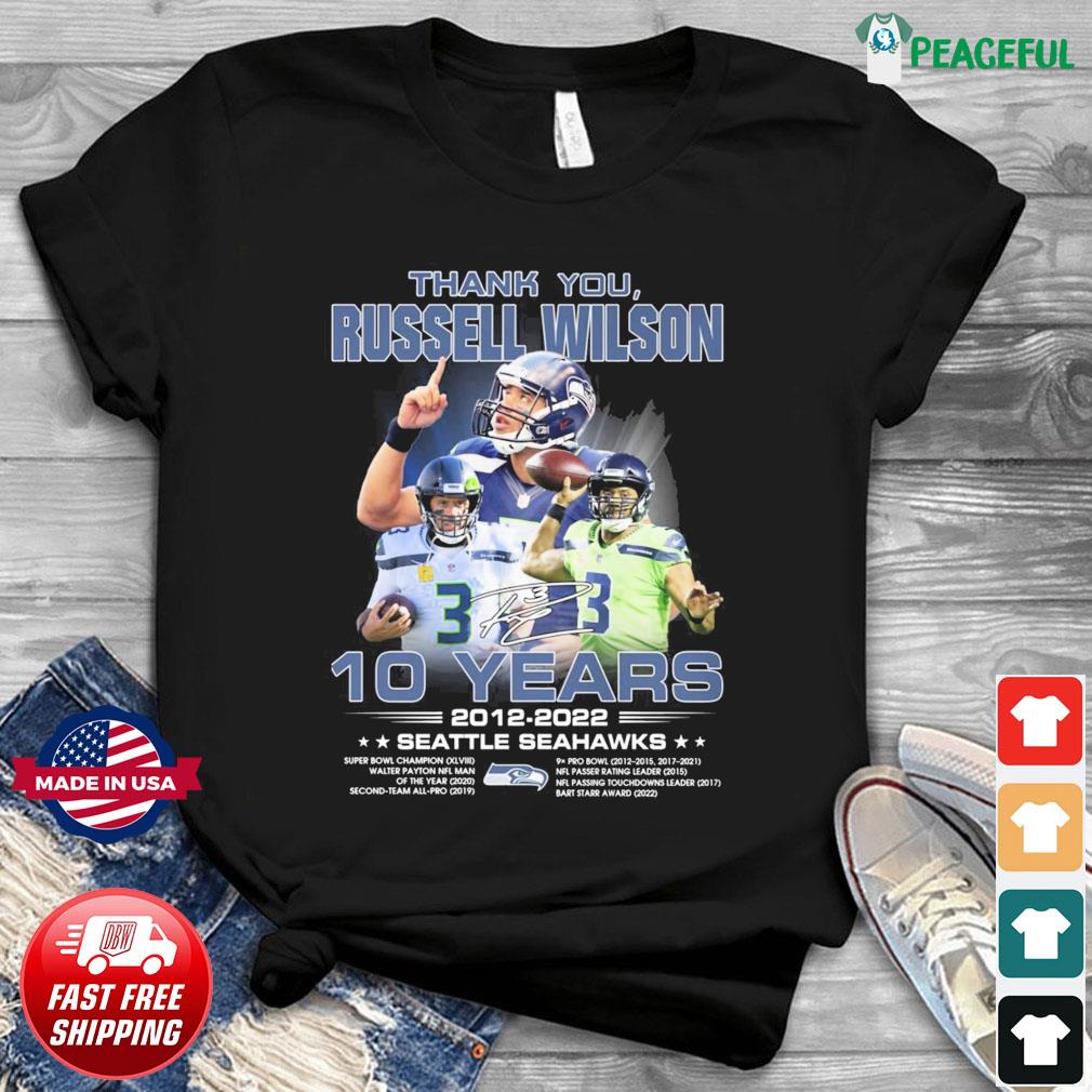 Men's Nike Bobby Wagner College Navy Seattle Seahawks Name & Number T-Shirt