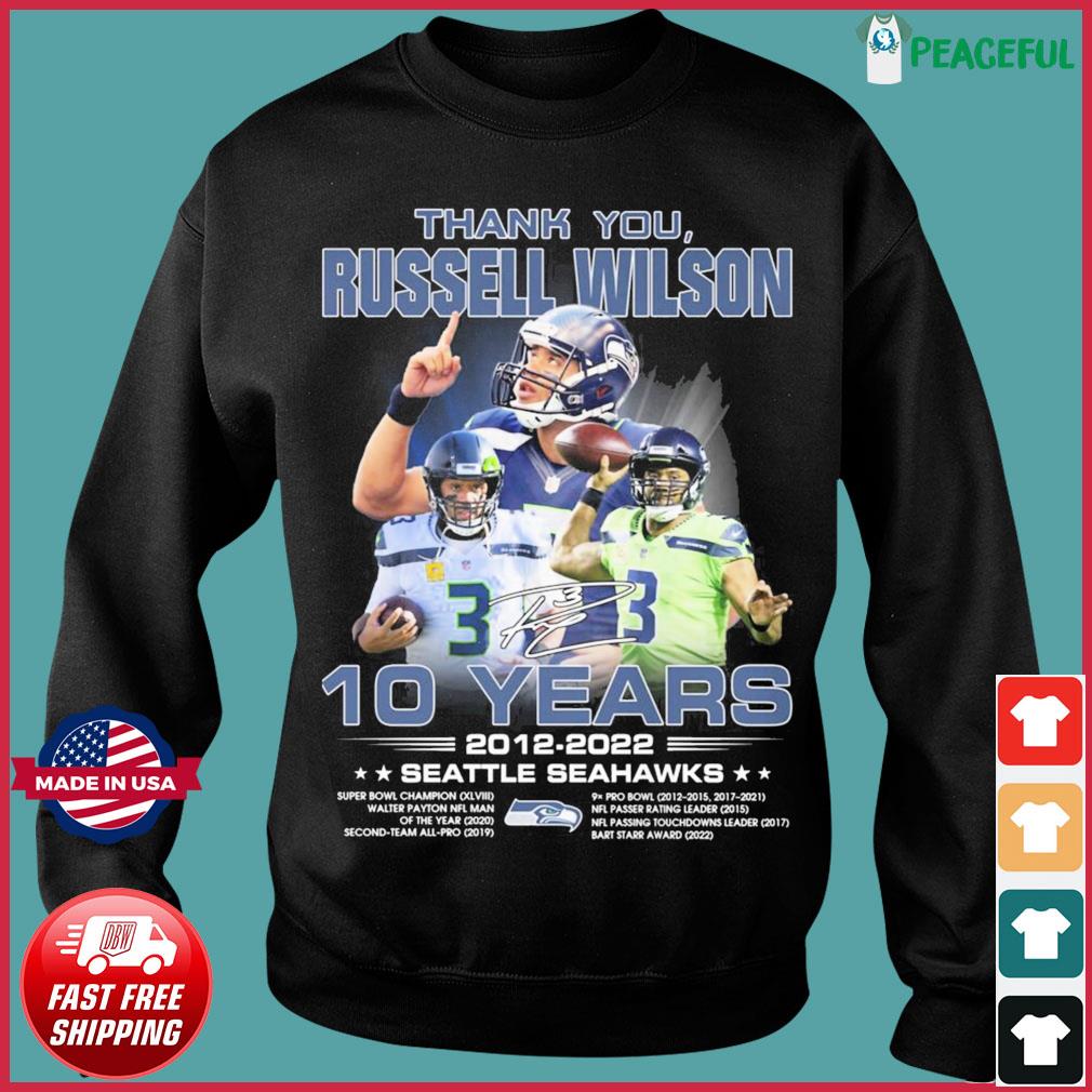 Russell wilson seattle seahawks shirt, hoodie, sweater, long sleeve and  tank top