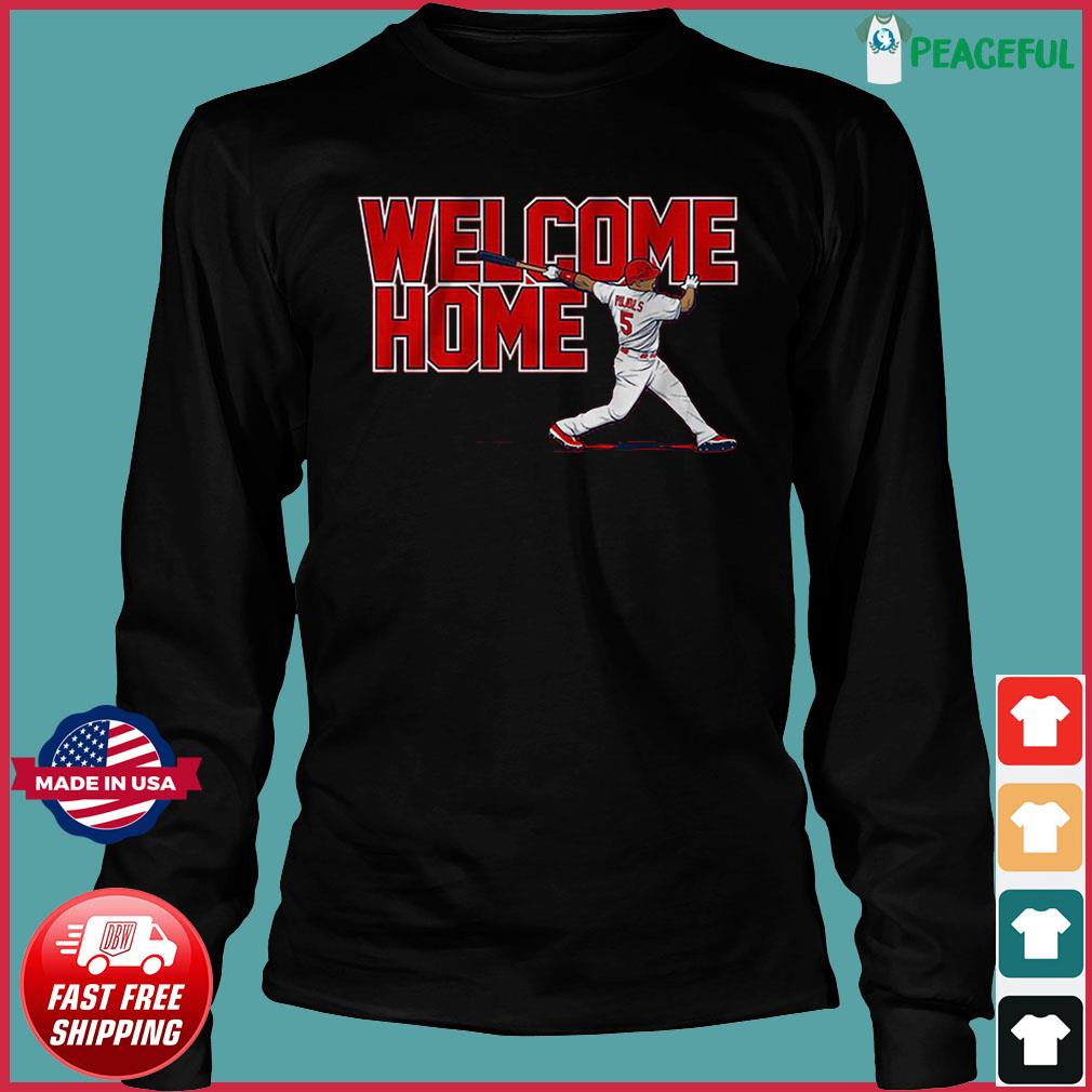 Albert Pujols St Louis Cardinals Welcome Home Shirt, hoodie, sweater, long  sleeve and tank top