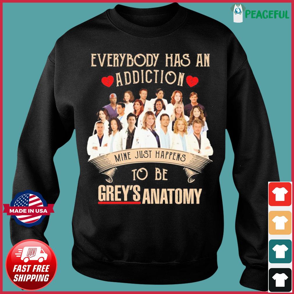 Addicted greys hot sale anatomy sweatshirt