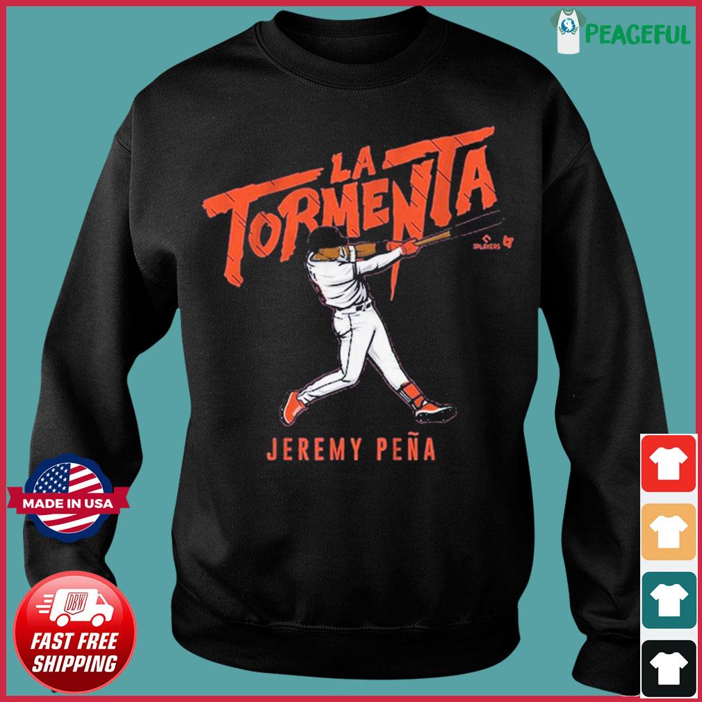 Jeremy Peña Houston Astros La Tormenta Shirt - Teespix - Store Fashion LLC