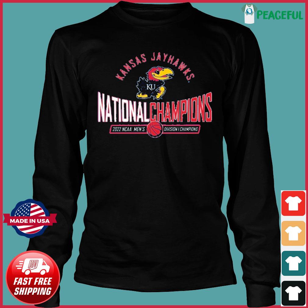 Kansas Jayhawks National Champions 2022 NCAA Divison KU Shirt