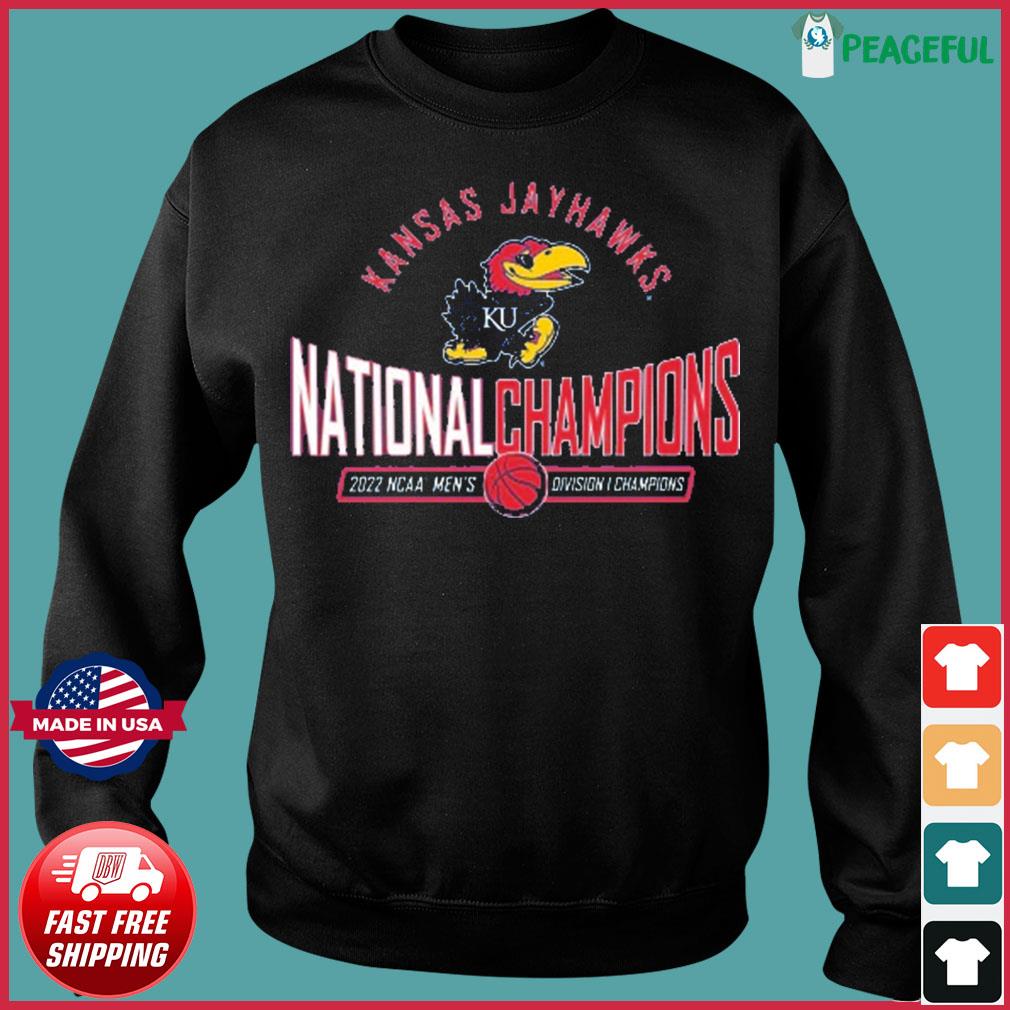 Kansas Jayhawks National Champions 2022 NCAA Divison KU Shirt