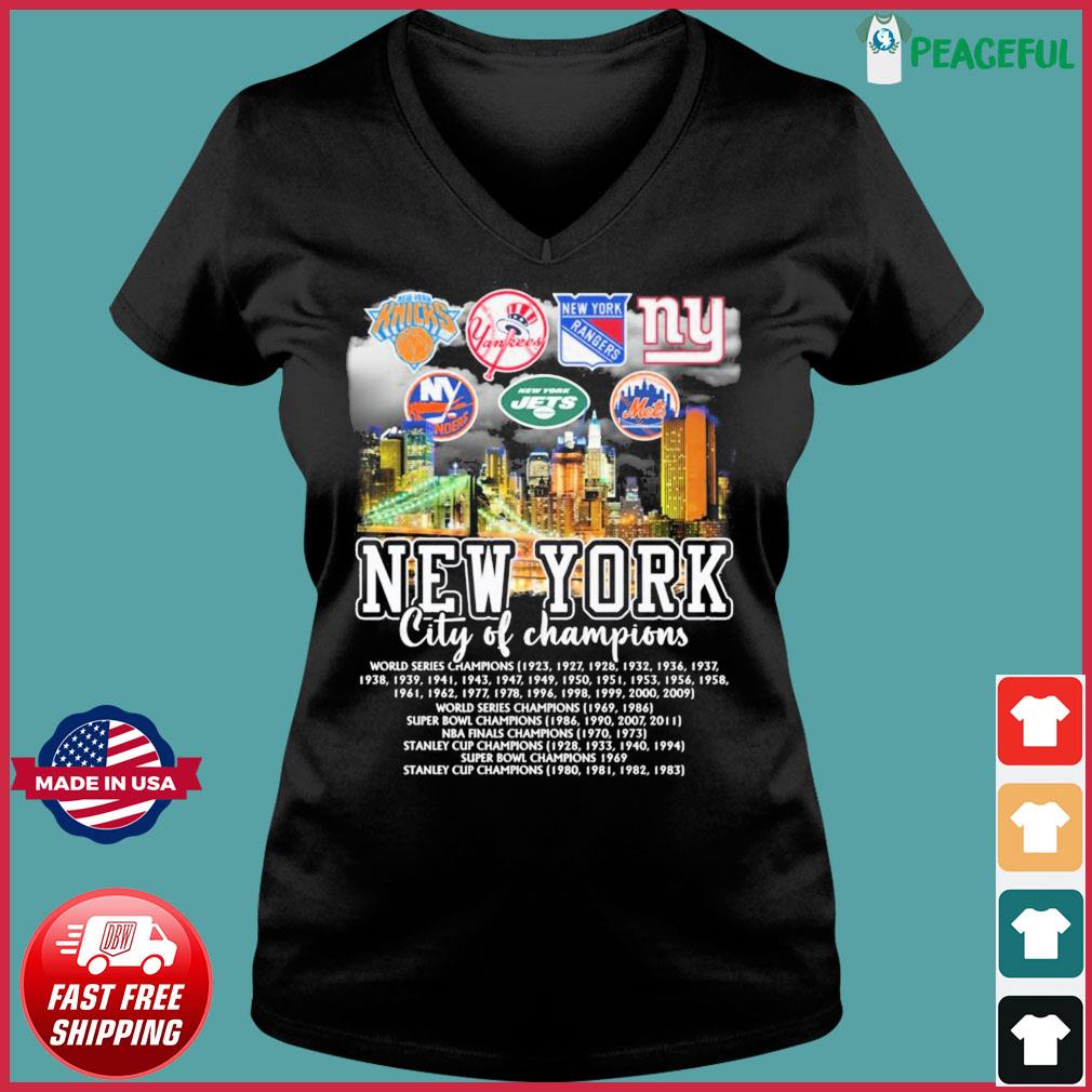 New York city of Champions shirt, hoodie, sweater, long sleeve and tank top