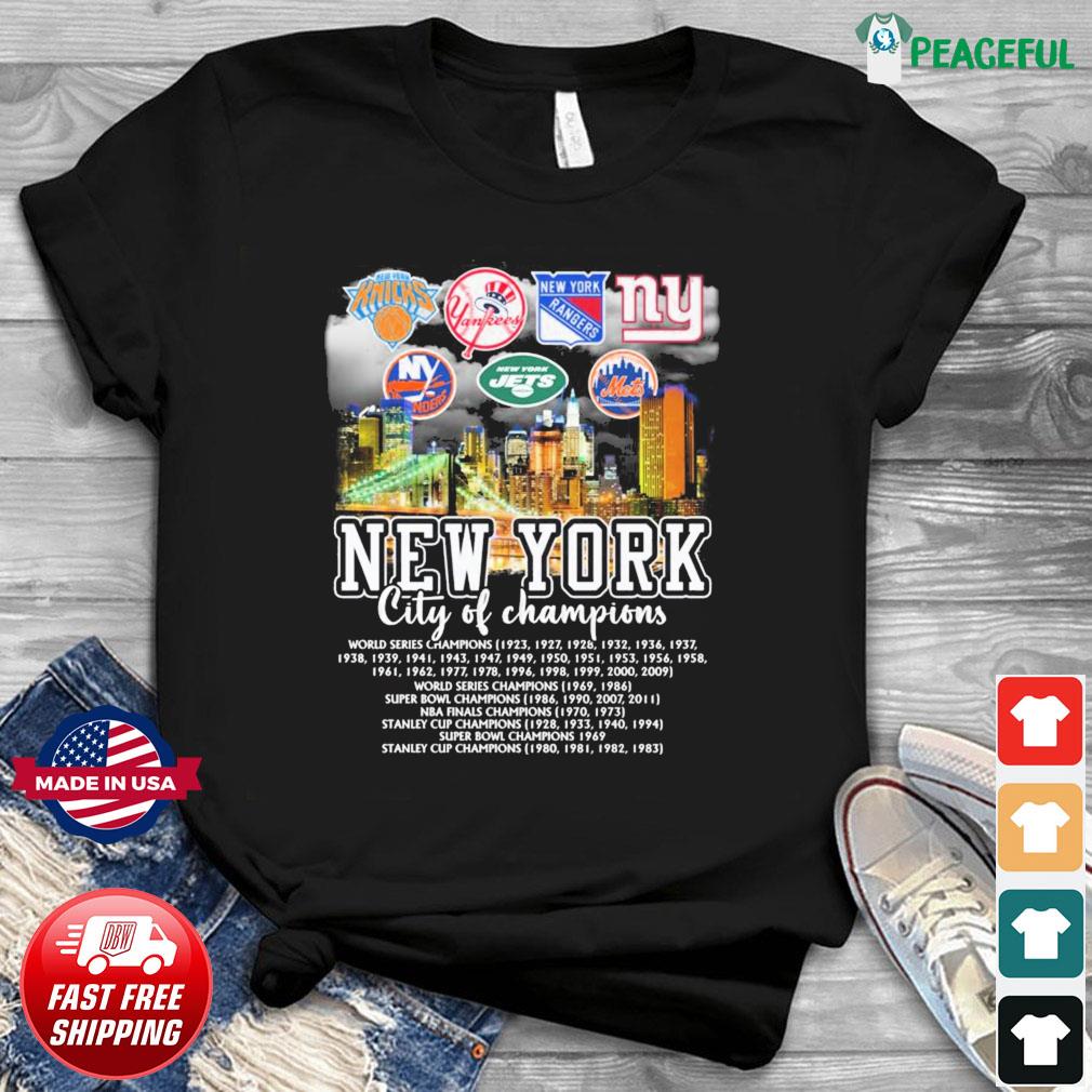 New York City Of Champions Shirt, hoodie, sweater, long sleeve and tank top