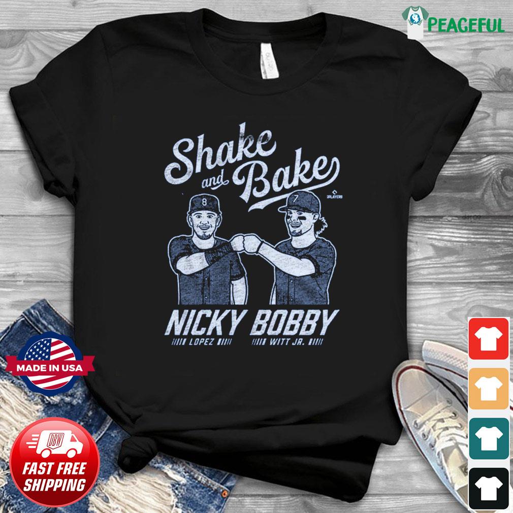 Nicky Lopez and Bobby Witt Jr Nicky Bobby Shirt, hoodie, sweater, long  sleeve and tank top