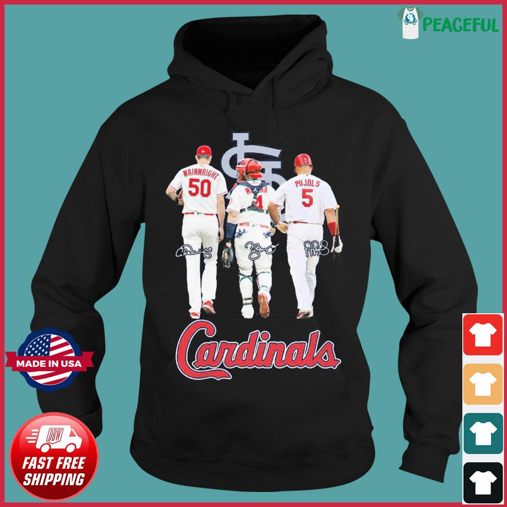 Yadier Molina and Adam Wainwright all-time duo shirt, hoodie, sweater, long  sleeve and tank top