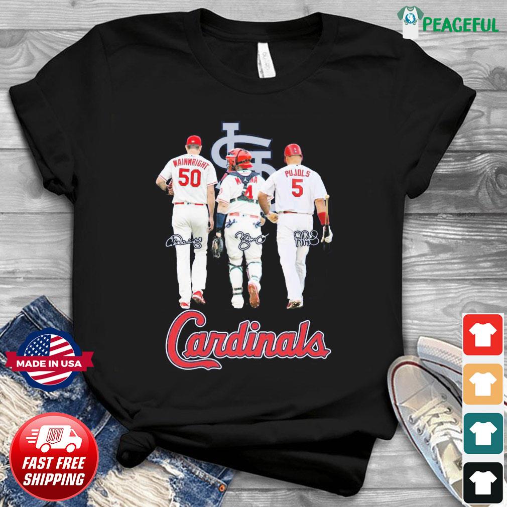 The Last Run 2022 Cardinals Baseball Molina And Wainwright T Shirt