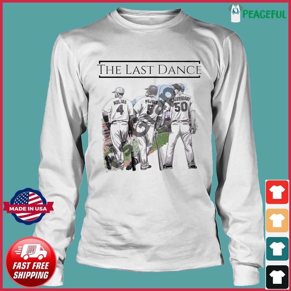 Adam Wainwright And Yadier Molina St Louis Cardinals The Last Dance 2022  Farewell Tour Shirt, hoodie, sweater, long sleeve and tank top