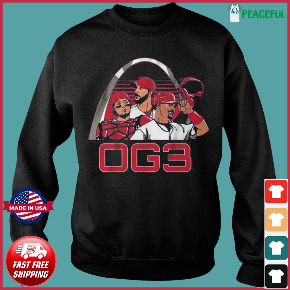 Yadier Molina Adam Wainwright And Albert Pujols Og3 2023 shirt, hoodie,  sweater, long sleeve and tank top