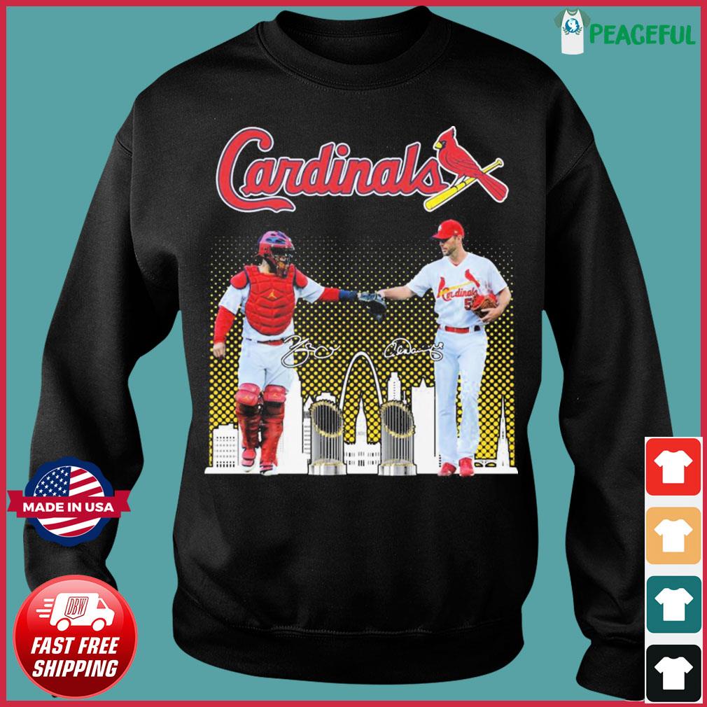 The Last Run 2022 Cardinals Baseball Molina And Wainwright T Shirt