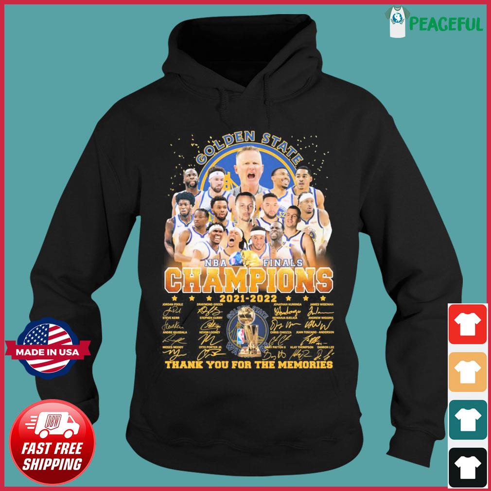 Golden State Warriors 2022 Western Conference Finals Champions signatures  shirt, hoodie, sweater, long sleeve and tank top