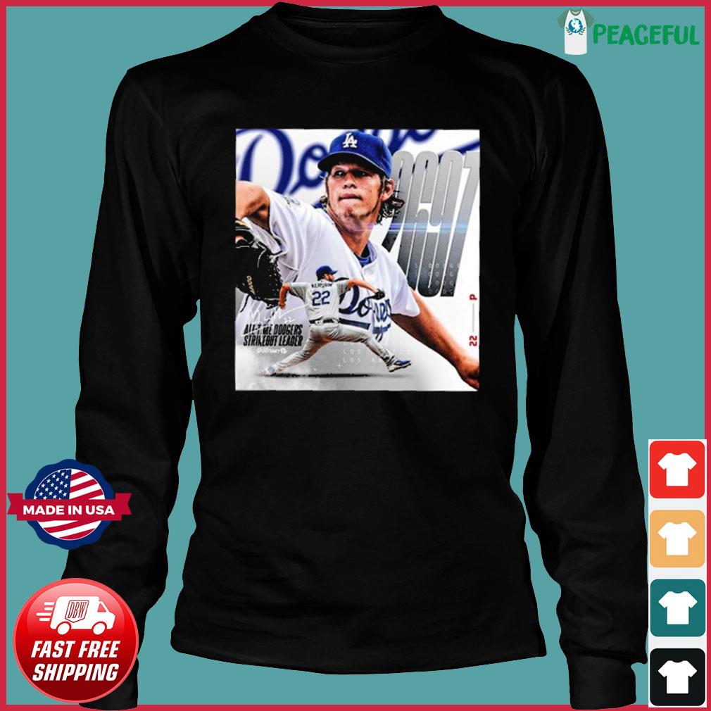 Clayton Kershaw Los Angeles Dodgers baseball number 22 and signature shirt,  hoodie, sweater, long sleeve and tank top