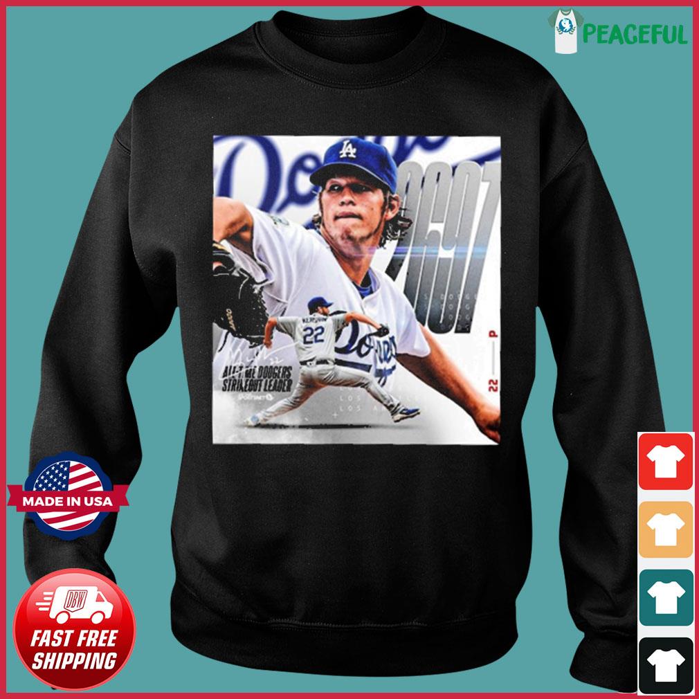 Clayton Kershaw Los Angeles Dodgers baseball number 22 and signature shirt,  hoodie, sweater, long sleeve and tank top