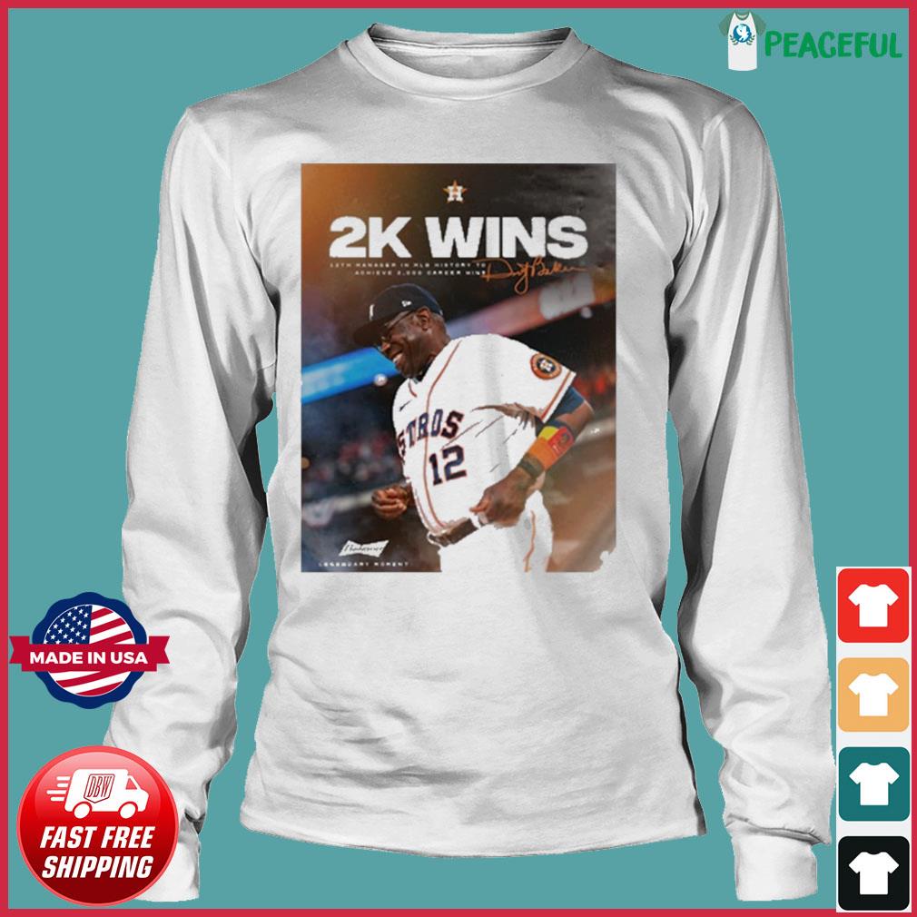 Legendary Manager Dusty Baker 2000 Career Wins Houston Astros