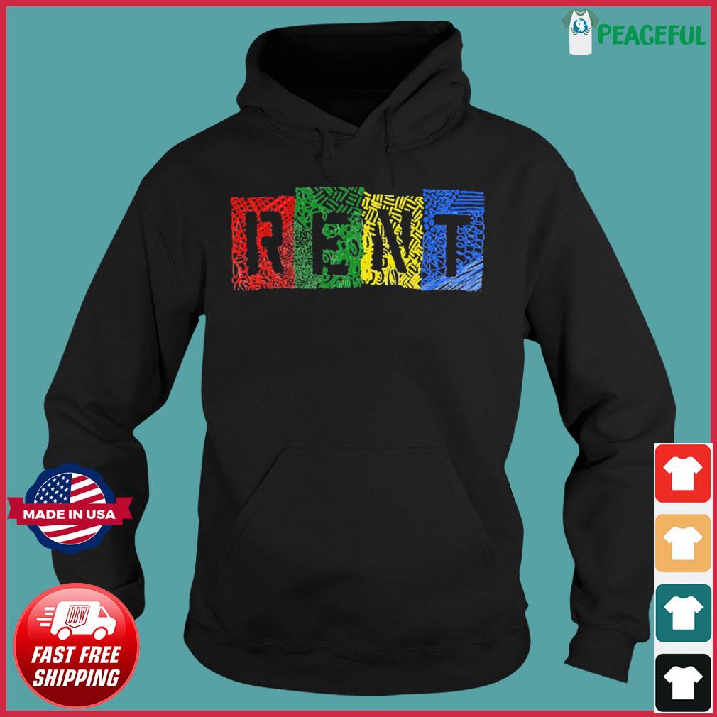 Logo Rent The Musical Shirt, hoodie, sweater, long sleeve and tank top